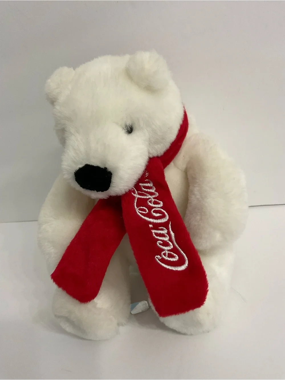 Coca Cola Plush Polar Bear Stuffed Animal